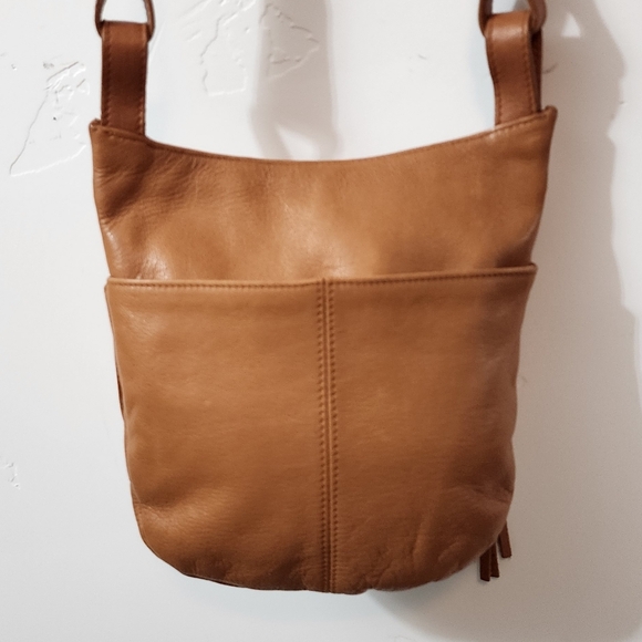 HOBO Tan Leather Crossbody Bag - Picture 6 of 6
